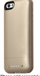 mophie - juice pack air External Battery Case for Apple® iPhone® 5 and 5s - Gold