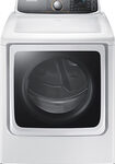 Samsung - 9.5 Cu. Ft. 15-Cycle Electric Dryer with Steam - White