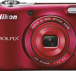 Nikon - Coolpix L32 20.1-Megapixel Digital Camera - Red