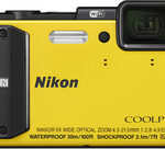 Nikon - Coolpix AW130 16.0-Megapixel Waterproof Digital Camera - Yellow