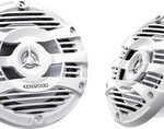 Kenwood - 6.5" 2-Way Marine Speakers with Polypropylene Cones (Pair) - White