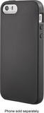 Insignia™ - Soft-Shell Case for Apple® iPhone® 5 and 5s - Black - Image 1