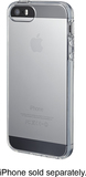 Insignia™ - Soft-Shell Case for Apple® iPhone® 5 and 5s - Clear - Image 1