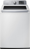 Samsung - 4.5 Cu. Ft. 9-Cycle High-Efficiency Top-Loading Washer - White - Image 1