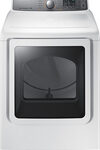 Samsung - 7.4 Cu. Ft. 11-Cycle Electric Dryer with Steam - White