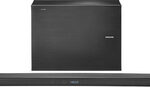 Samsung - 4.1-Channel Soundbar with 7" Wireless Subwoofer - Black