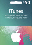 Apple - $50 iTunes Gift Card - Green