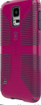Speck - CandyShell Grip Case for Samsung Galaxy S 5 Cell Phones - Purple