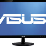 Asus - 23.6" Widescreen LED Monitor - Black