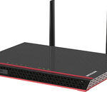 NETGEAR - AC1200 Dual-Band Wireless-AC Range Extender with 5-Port Ethernet Switch - Black