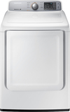 Samsung - 7.4 Cu. Ft. 9-Cycle Gas Dryer - White - Image 1