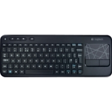 Logitech - K400 Wireless Keyboard - Black