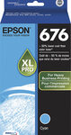 Epson - 676 XL High-Yield Ink Cartridge - Cyan