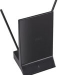 RCA - Amplified Indoor HDTV Antenna - Gloss Black