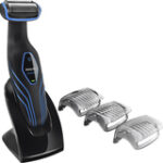 Philips Norelco - Bodygroom 3100 Wet/Dry Body Groomer - Black/Blue