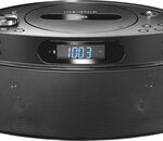 Insignia - CD Boombox with AM/FM Radio - Black