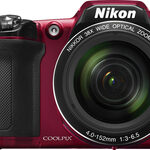 Nikon - Coolpix L840 16.0-Megapixel Digital Camera - Red