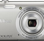 Nikon - Coolpix S3700 20.1-Megapixel Digital Camera - Silver