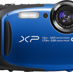 Fujifilm - XP80 16.4-Megapixel Waterproof Digital Camera - Blue