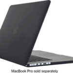 Speck - SeeThru Satin Case for 15" Apple® MacBook® Pro with Retina display - Black