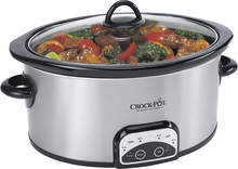 Crock-Pot - Smart-Pot 4-Quart Slow Cooker - Stainless-Steel/Black - Image 1