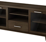 South Shore - Adrian TV Stand for Flat-Panel TVs Up to 60" - Chocolate