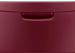 Samsung - Washer/Dryer Laundry Pedestal with Storage Drawer - Merlot Red