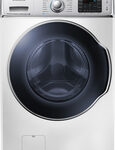 Samsung - 5.6 Cu. Ft. 15-Cycle High-Efficiency Steam Front-Loading Washer - White