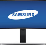 Samsung - 29" LED Curved HD 21:9 Ultrawide Monitor - Black