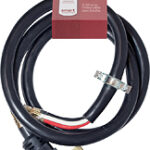 Smart Choice - 6' 40-Amp 3-Prong Universal Range Cord with Spade Terminals
