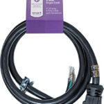 Smart Choice - 6' 30-Amp 4-Prong Dryer Cord with Eyelet Terminals