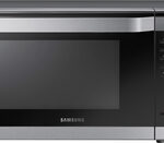 Samsung - 1.1 Cu. Ft. Countertop Microwave - Stainless Steel