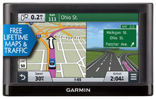 Garmin - nüvi 65LMT 6.1" GPS with Lifetime Map Updates and Lifetime Traffic Updates - Black