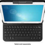 Belkin - Slimstyle Keyboard Case for Select Android and iOS Tablets - Black