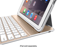 Belkin - Ultimate Keyboard Case for Apple® iPad® Air 2 - Gold/White - Image 1