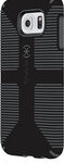 Speck - Candyshell Grip Case for Samsung Galaxy S 6 Edge Cell Phones - Black/Gray