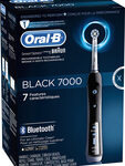 Oral-B - Pro 7000 SmartSeries Rechargeable Bluetooth Toothbrush - Black/White