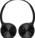 Sony - Bluetooth On-Ear Stereo Headphones - Black