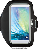 Belkin - Sportfit Armband Case for Samsung Galaxy S6 Cell Phones - Black - Image 1