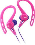 JVC - Sport Clip-On Earbud Headphones - Pink