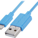 Insignia™ - Apple MFi Certified 3' Lightning-to-USB Type A Charge-and-Sync Cable - Horizon Blue