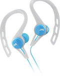 JVC - Sport Clip-On Earbud Headphones - Blue