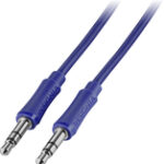 Insignia™ - 3' 3.5mm-to-3.5mm Stereo Audio Cable - Cobalt Blue