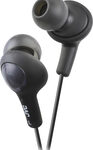 JVC - Gummy Plus In-Ear Headphones - Black