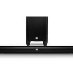 JBL - Soundbar with 6.5" Wireless Subwoofer - Black
