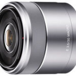 Sony - 30mm f/3.5 Macro Lens for Most Sony NEX Compact System Cameras - Silver
