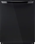 LG - 24" Tall Tub Built-In Dishwasher - Black