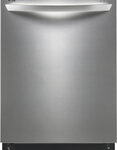 LG - 24" Tall Tub Built-In Dishwasher - Stainless-Steel
