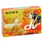 Sony - DVM60PRL3BPWM 60-min DVC Premium-Grade Chipless Videocassette 3 Pack