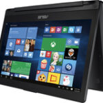 Asus - 2-in-1 13.3" Touch-Screen Laptop - Intel Core i3 - 6GB Memory - 500GB Hard Drive - Black Hairline